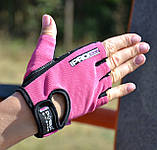 Рукавички для фітнесу Power System PS-2250 Pro Grip жіночі Pink M, фото 4