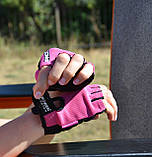 Рукавички для фітнесу Power System PS-2250 Pro Grip жіночі Pink M, фото 7