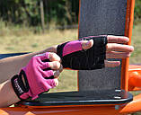 Рукавички для фітнесу Power System PS-2250 Pro Grip жіночі Pink M, фото 9
