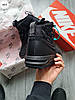 Зимові Чоловічі Кросівки Nike Lunar Force 1 Duckboot 17 Fur / Найк Лунар Форс 1 Дакбут 17 Чорні (Хутро), фото 6