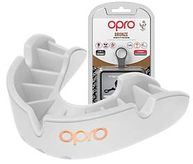 Капа OPRO Bronze доросла (вік 11+) White (art.102500004)