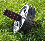 Колесо для преса Power System PS-4042 Dual-Core Ab Wheel Grey/Black, фото 8