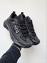 Зимові Чоловічі Кросівки Nike ACG Mountain Fly 2 Gore-Tex Low / Найк АСГ Маунтін Флай 2 Гор Текс Низькі Чорні, фото 5