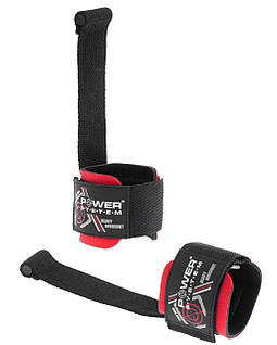 Лямки для тяги з валіком Power System PS-3350 Power Pin Black/Red