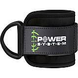 Манжети на щиколотку Power System PS-3460 Ankle Strap Gym Guy Black, фото 3