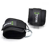 Манжети на щиколотку Power System PS-3460 Ankle Strap Gym Guy Black, фото 7