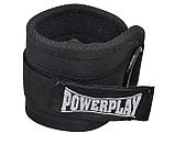 Манжета для тяги PowerPlay 4334 Ankle Strap Чорна, фото 4