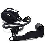 Манжета для тяги PowerPlay 4334 Ankle Strap Чорна, фото 8