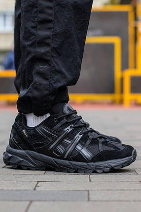 Зимові Чоловічі Кросівки Asics Gel-Sonoma 15-50 Gore-Tex Black / Асікс Гел-Сонома 15-50 Гор Текс Чорні, фото 1