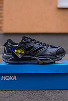 Зимові Чоловічі Кросівки Hoka Mafate Speed 2 Gore-Tex Grey Black / Хока Мафате Спід 2 Гор Текс Сірі з Чорним, фото 6