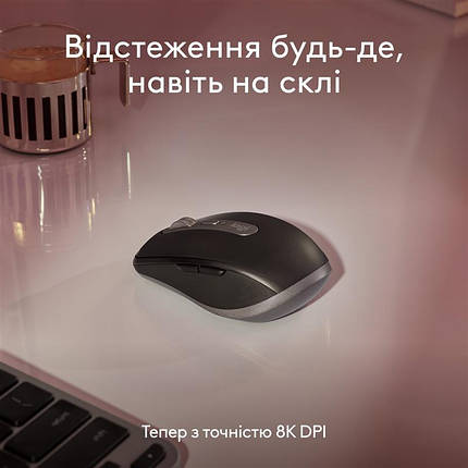 Миша Wireless Logitech MX Anywhere 3S for Mac Space Grey (910-006947), фото 3