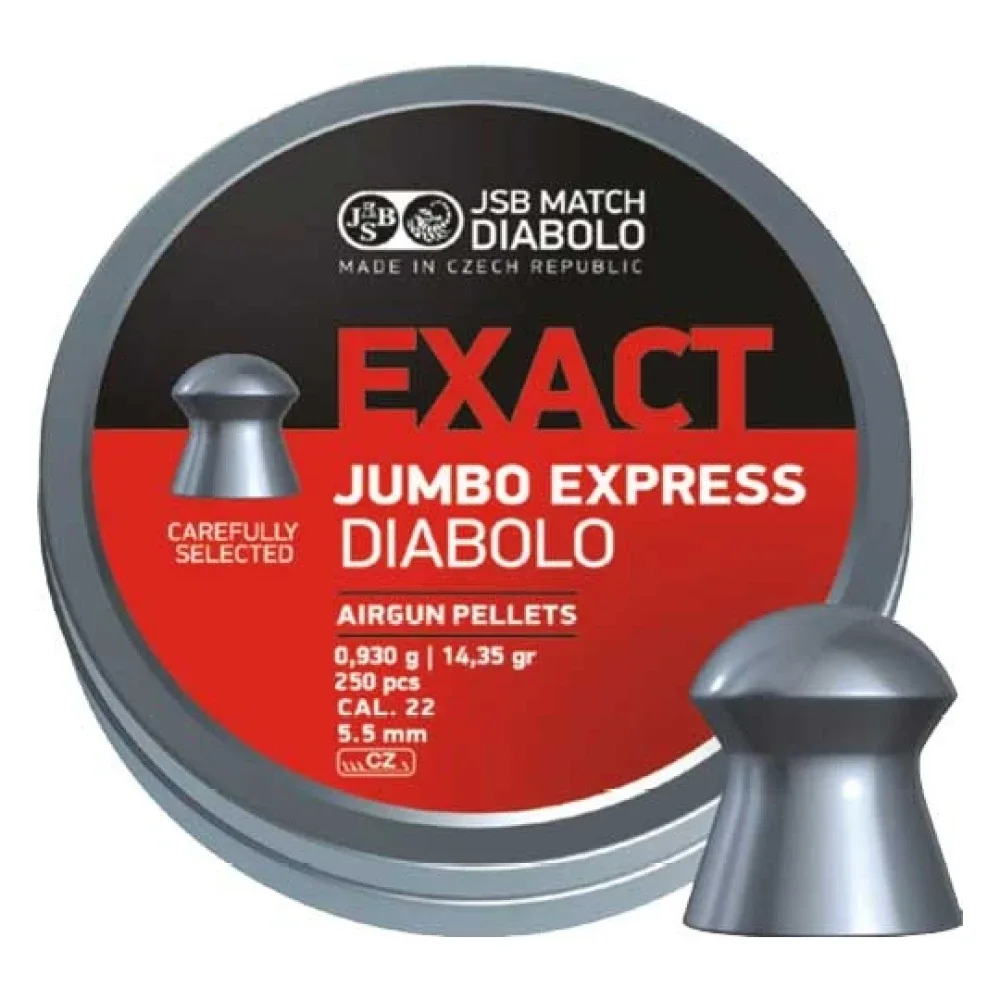 Кулі JSB Exact Jumbo Express 5.52мм, 0.930г, 250шт JGR