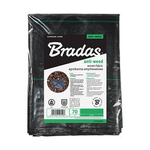 Агротканина від бур'янів Bradas 70 г/м2 (0,6х10 м), фото 2