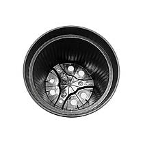 Пластиковий горщик D15 1,5 л, фото 3