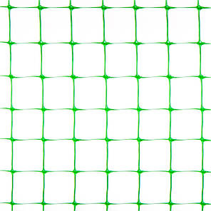 Сітка для захисту газону від кротів Клевер 12х14 мм 1х50 м зелена, фото 3