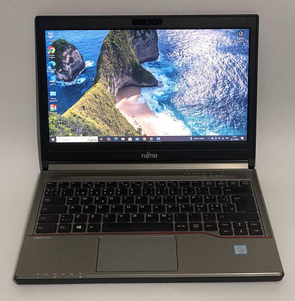 Б/в Ноутбук Fujitsu Lifebook E736 13.3" 1366x768| Core i5-6300U| 8 GB RAM| 500 GB HDD| HD 520, фото 1