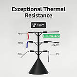 Пластик Bambu Lab PET-CF Black (71100), Reusable Spool, 1.75мм, 1кг, 324м, 260-290°C, Чорний філамент для 3D-друку, фото 5