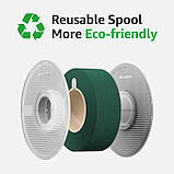 Пластик Bambu Lab PET-CF Black (71100), Reusable Spool, 1.75мм, 1кг, 324м, 260-290°C, Чорний філамент для 3D-друку, фото 6