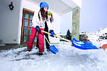 Лопата снігоприбриральна Prosperplast Alpin 1A, 41х132 см, ковш пластик, ручка дерево, фото 6