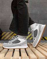 Зимові жіночі кросівки NEX grey /white CX1770-4 ВТ7714