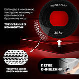 Еспандер кистьовий силіконовий PowerPlay PP-4333 Hand Grip Hard 30 кг. Чорний, фото 10