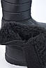 Дутики дитячі на хутрі чорного кольору 194748P, фото 4