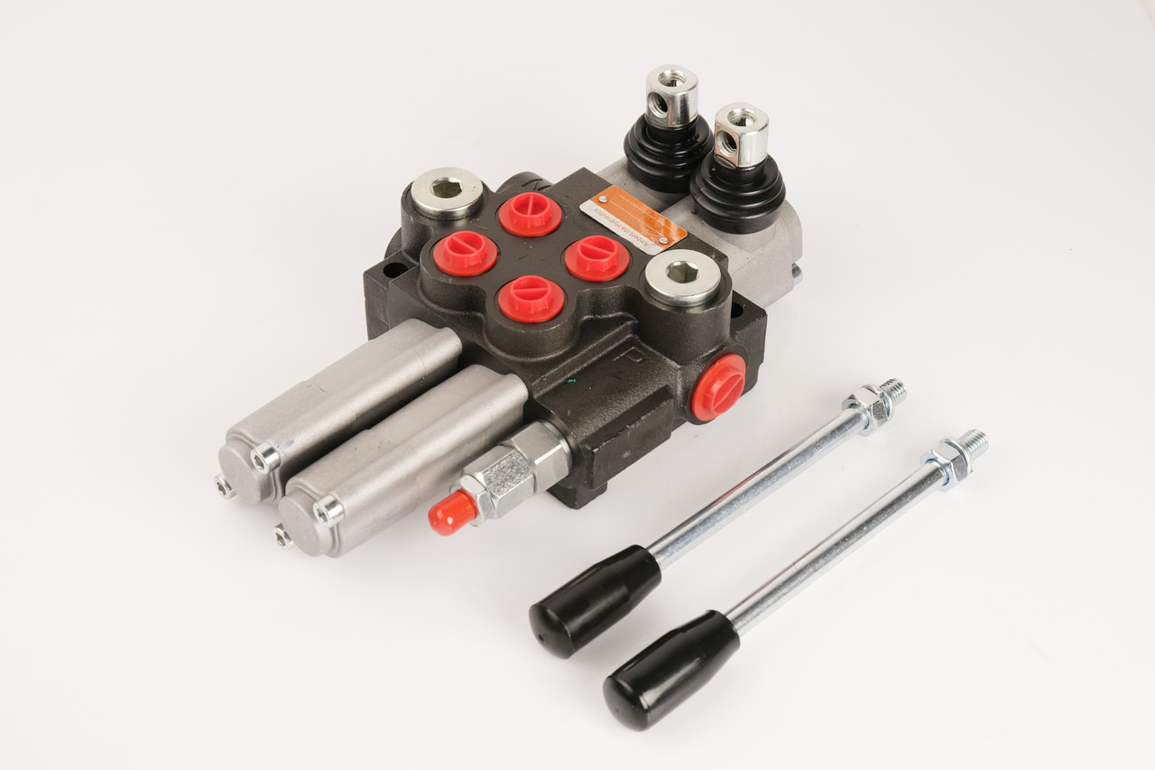 Гідророзподілювач 02P40K16K16GKZ1-20 моноблочний, 2 плаваючі секції, Pmax 250 Бар, Qmax 40 л/хв.