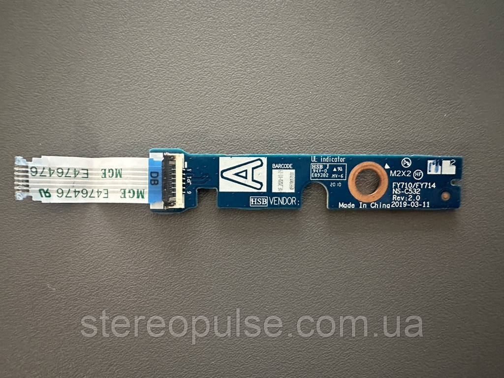 Плата NS-C532 Rev:2.0 для ноутбука Lenovo Legion Y540-17IRH (81Q4) Original