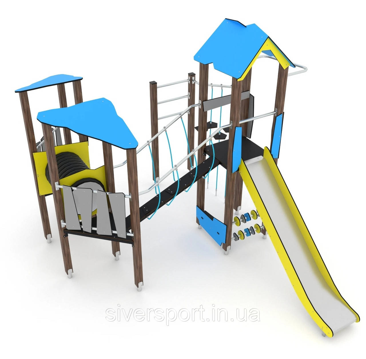 Ігровий комплекс (виготовлений з HDPE пластику) SiverSport VP-1409, фото 1