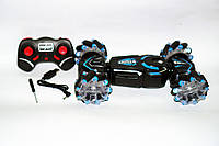 Машинка-перевертень Stunt Car H-6020 з підсвіткою, музикою та акумулятором 3.7V USB, фото 2