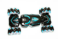 Машинка-перевертень Stunt Car H-6020 з підсвіткою, музикою та акумулятором 3.7V USB, фото 8