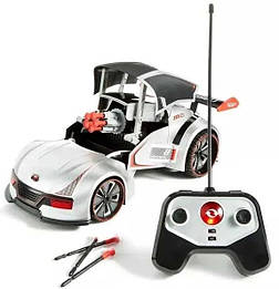 Машинка стріляюча, трансформер на радіо керуванні VELOCITY DEMON