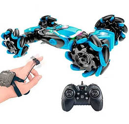 Радіокерована машинка перевертень Racing STUNT 666-809BA пульт керування + пульт на руку