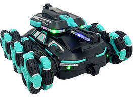 Трихосний танк всюдихід YL-82/TK-007 на радіокеруванні з парогенератором та підсвічуванням