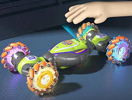 Машинка перевертня Stunt Car 1829-2 керована жестами руки без пульта