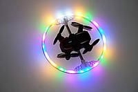 Дитячий квадрокоптер Plane Toys BK2 RGB з дистанційним керуванням дрон 3 рівнів швидкості, фото 9