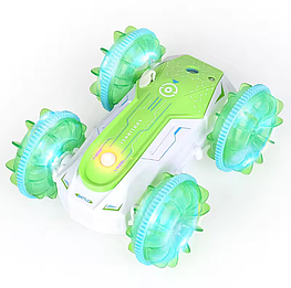 Машинка перевертень Stunt Car 1841-2 з парогенератор Їздить по воді та землі