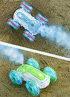 Машинка перевертень Stunt Car 1841-2 з парогенератор Їздить по воді та землі, фото 4
