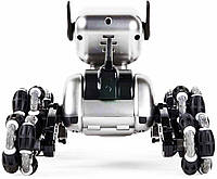 Восьмиколісний трюковий собака-робот robot dog на роликових колесах з пультом управління, фото 8