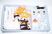 Ігровий трек 888-77 Космічна станція 128 деталей з 1 машинкою та 2 космонавтами, фото 9