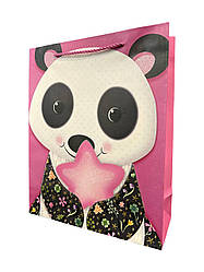 Пакет Подарунковий 148 Пандочка 18х23 см МАЛЕНЬКИЙ