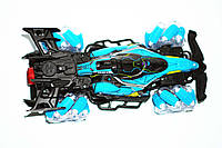 Машинка-перевертень Spray Car 21016 з парогенератором, підсвіткою та акумулятором 3.7V, фото 6