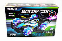 Машинка-перевертень Spray Car 21016 з парогенератором, підсвіткою та акумулятором 3.7V, фото 10