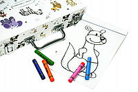 Дитячий набір для малювання NO:001 49 предметів водяні олівці маркери та багато іншого, фото 4