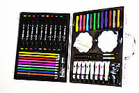 Дитячий набір для малювання NO:001 49 предметів водяні олівці маркери та багато іншого, фото 10