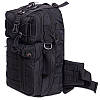 Рюкзак тактичний патрульний (42х25х13см) чорний, фото 4