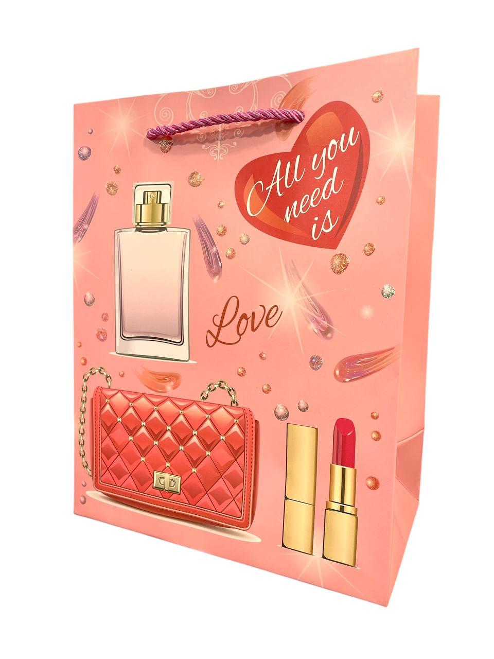 Пакет Подарунковий 154 Жіночий Парфуми 18х23 см МАЛЕНЬКИЙ