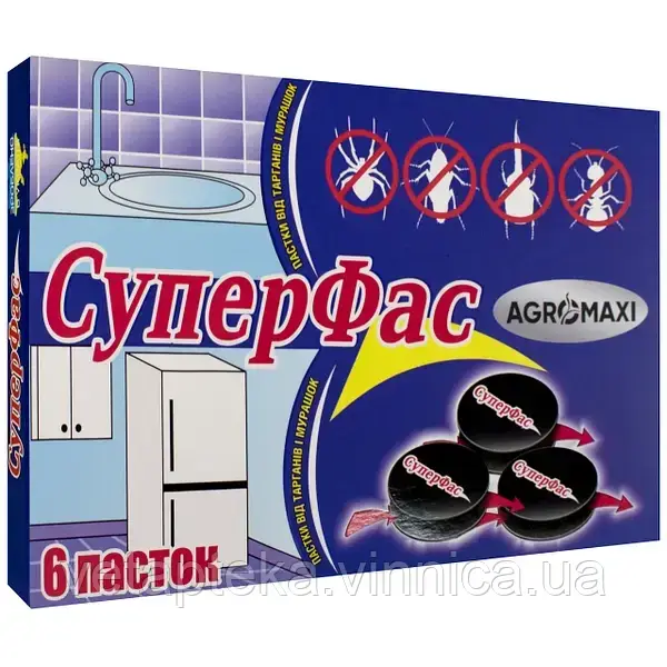 Пастка для тарганів та мурах 6шт
