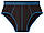 Набір чоловічих трусів 5 штук, розмір S, колір чорний, синій, фото 4