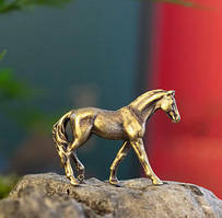 Фігурка з бронзи Кінь мініатюра